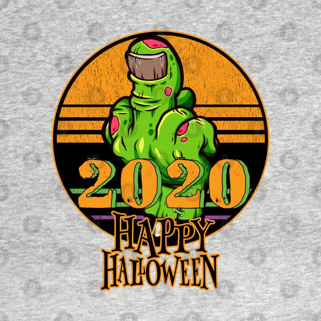 Funny Happy Halloween F U to 2020 by Joaddo